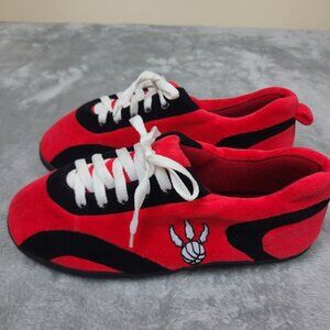 Toronto Raptors Comfy Feet Mens Large Size 9/10‎ OFFICIALLY LICENSED Slipper